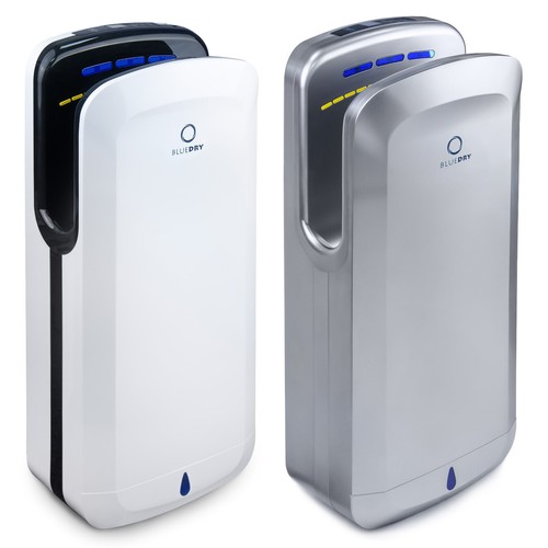 High speed hand dryer blue - high,