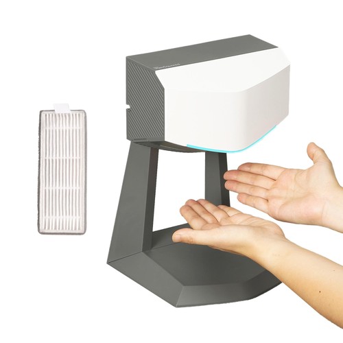 Hand dryer with accessory - hand,